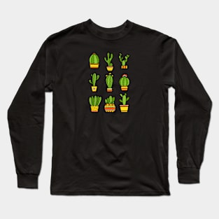 Cactus set Long Sleeve T-Shirt